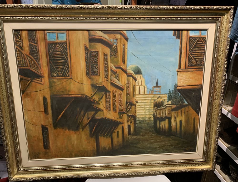 Tableau de peinture �  l'huile 50 Antony (92)