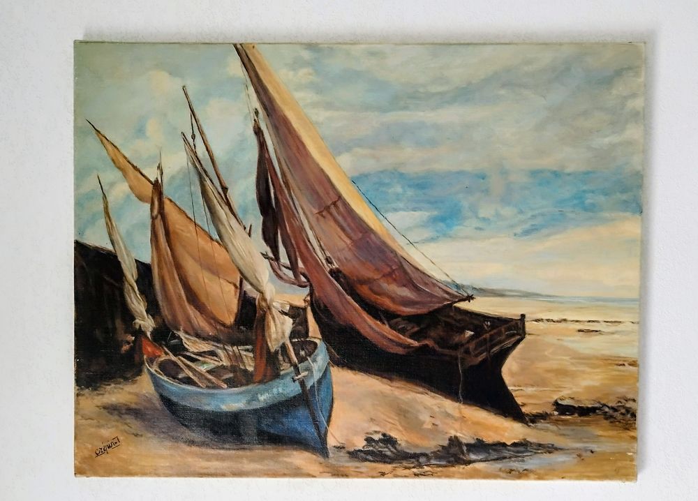 Tableau peinture � l'huile 40 Agde (34)