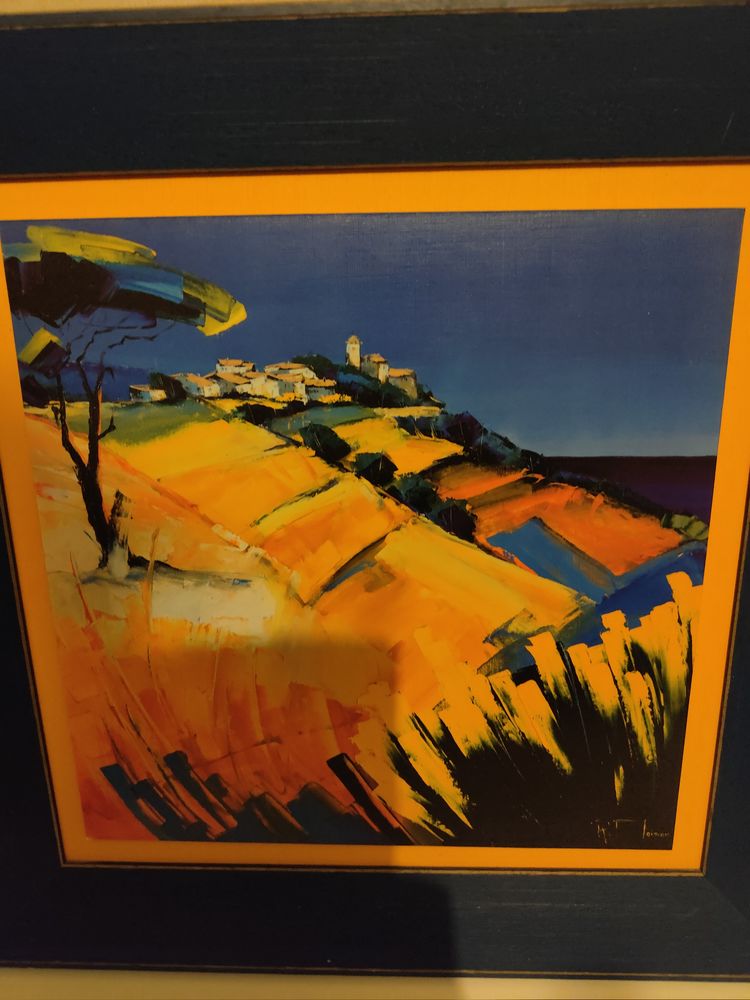Tableau peinture .
Richard moissan ,la colline du soleil .
0 Donville-les-Bains (50)