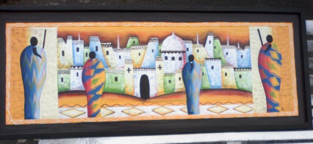 Tableau peinture th�me Marocain / Africain 50 X 124 CM
25 Aubin (12)