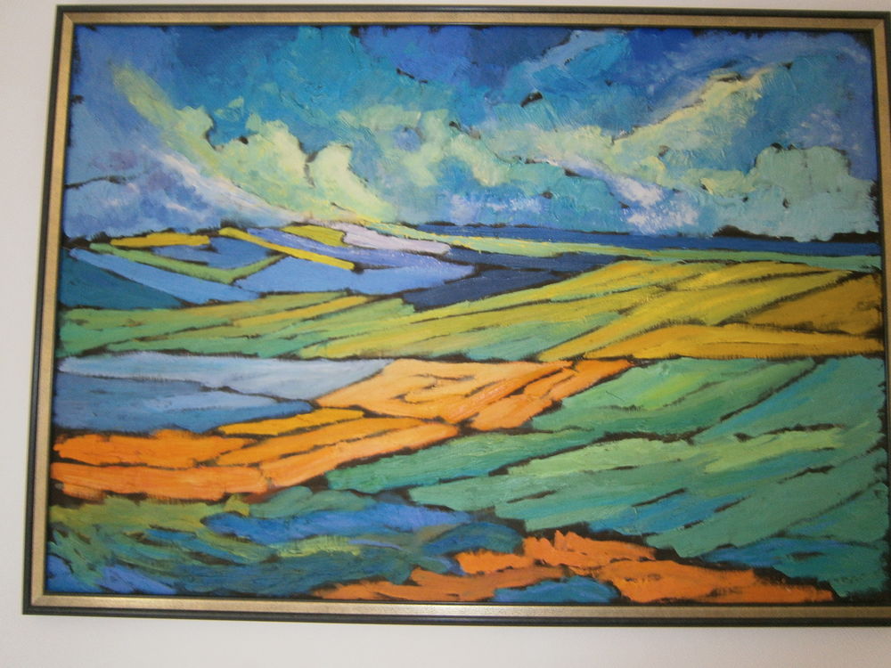 TABLEAU PEINTURE SUR TOILE 250 Lanester (56)