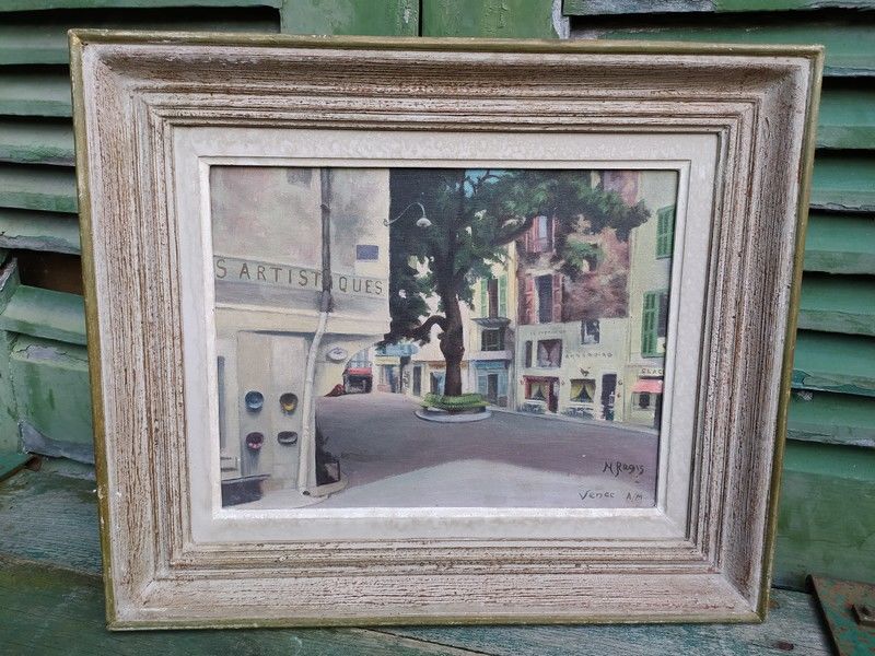 Tableau Peinture Vence Alpes-Maritimes Sign� 80 Vence (06)