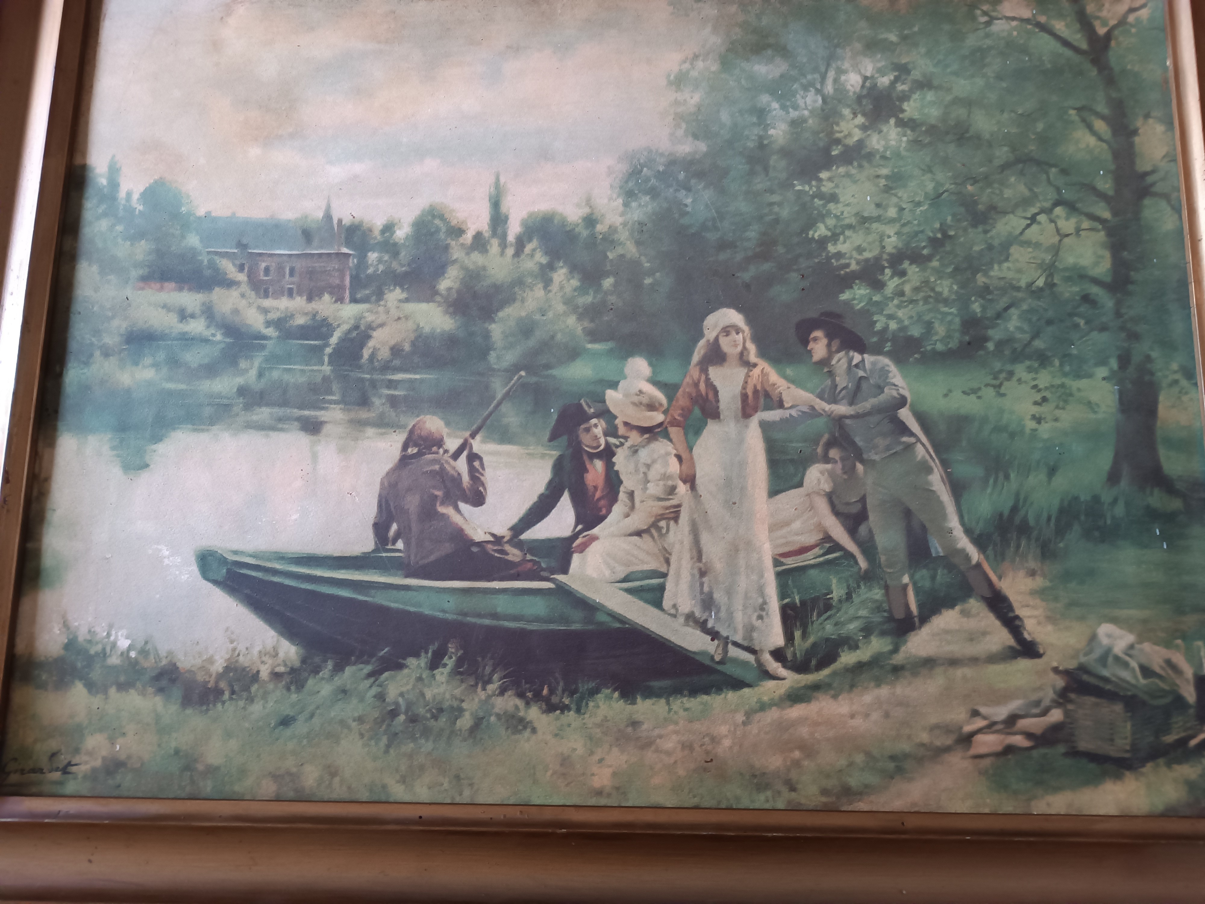 TABLEAU PEINTURE 40 Bourgneuf (17)