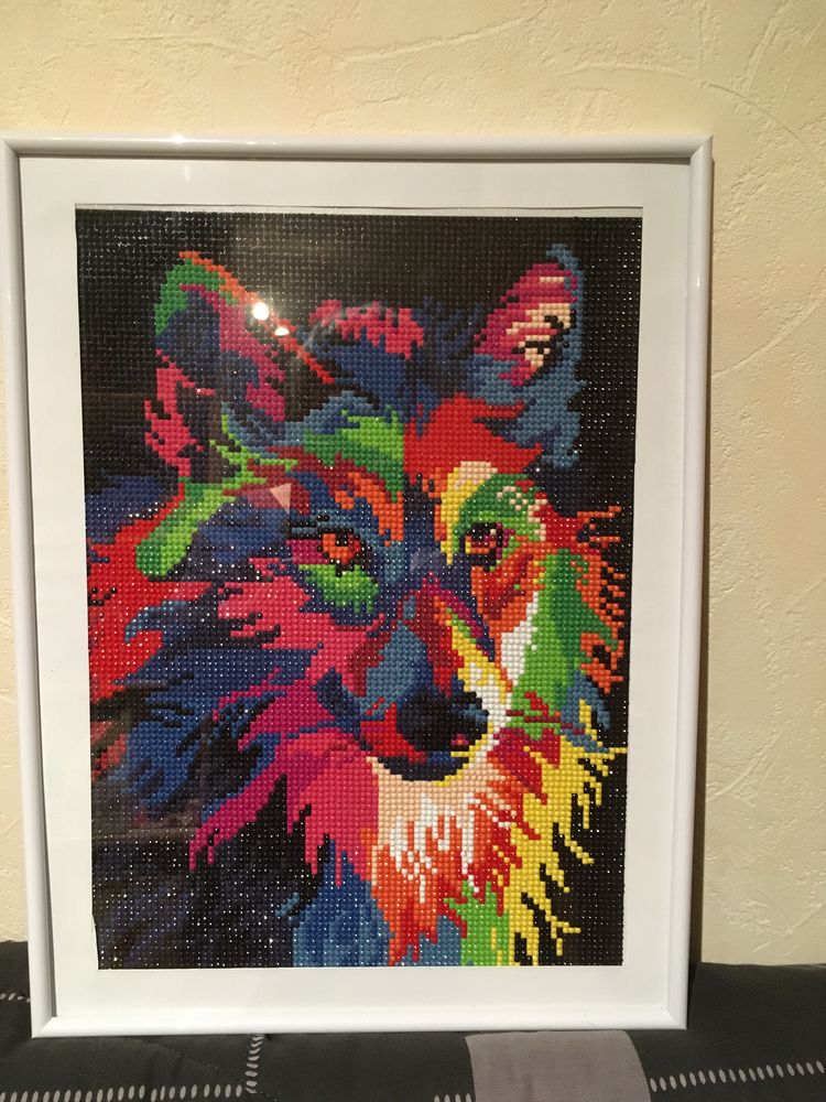 Tableau en perles diamants 15 Montmarault (03)