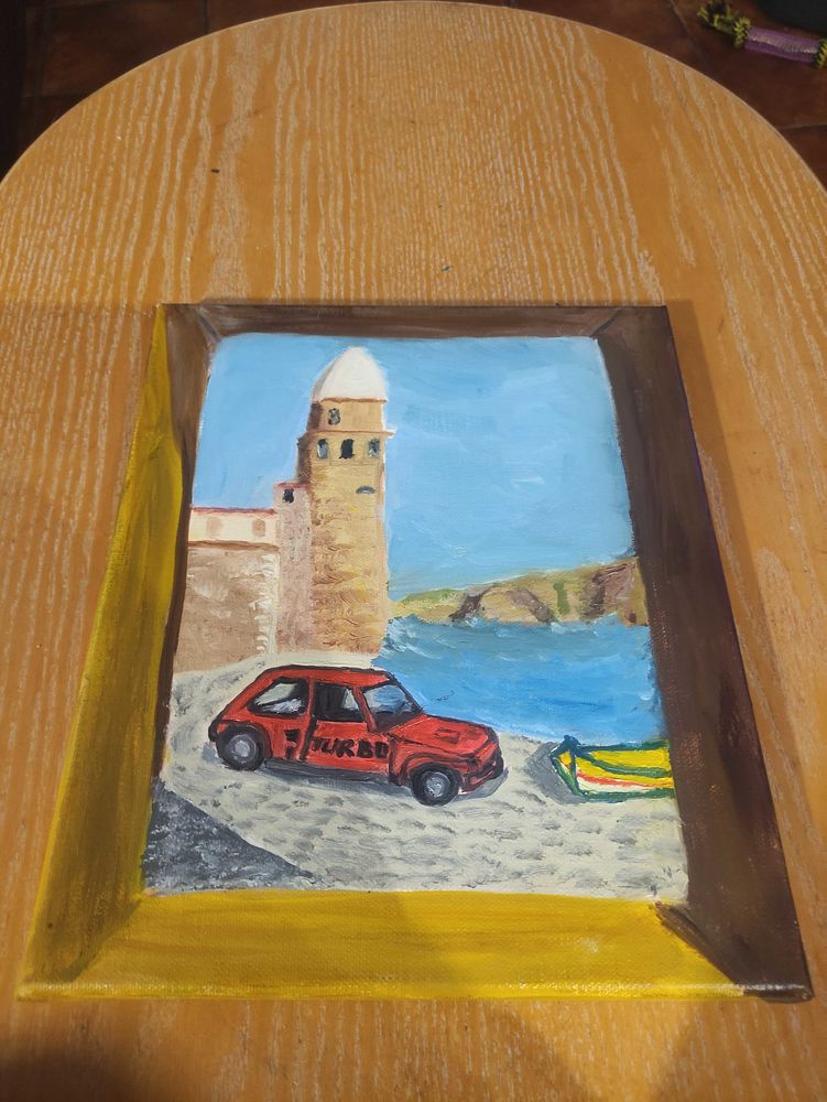 tableau Renault 5. Turbo 50 Montescot (66)