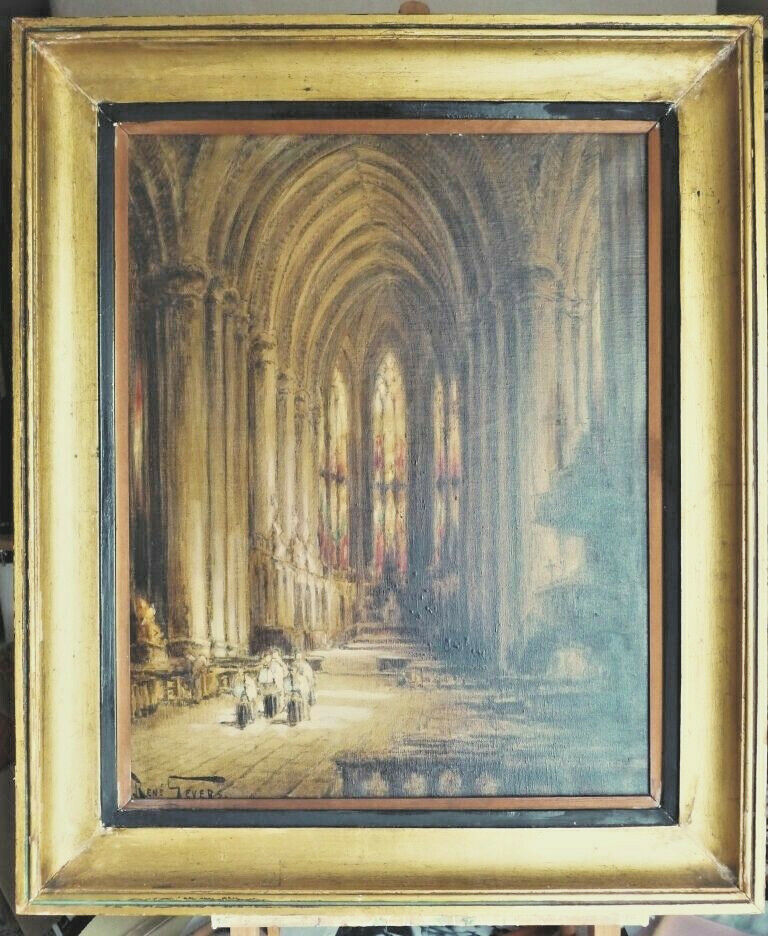 TABLEAU RENE GEVERS REPERTORIE  C 5000 � 898 Raismes (59)