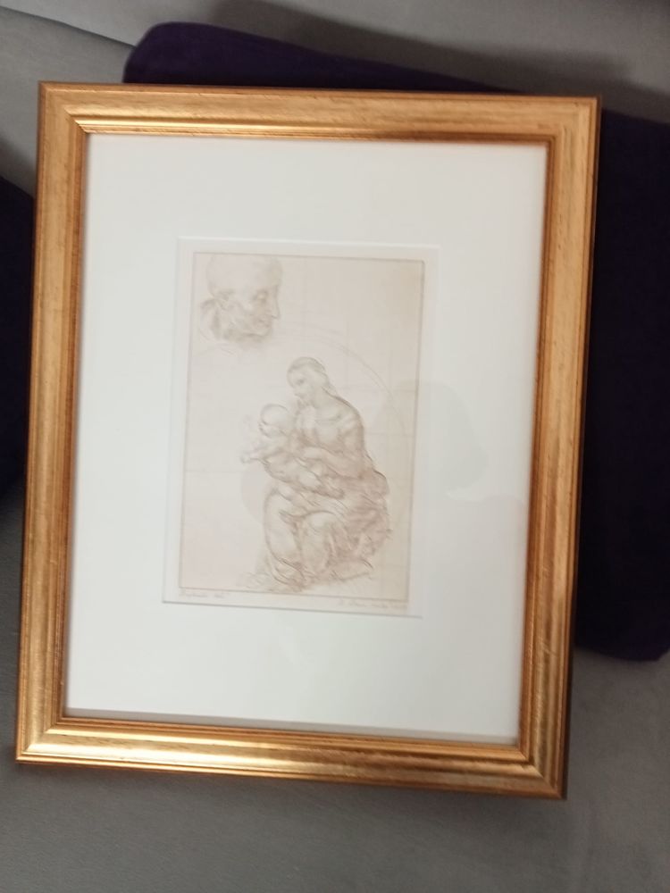 Tableau : Reproduction d'un dessin de Rapha�l 35 Mouxy (73)