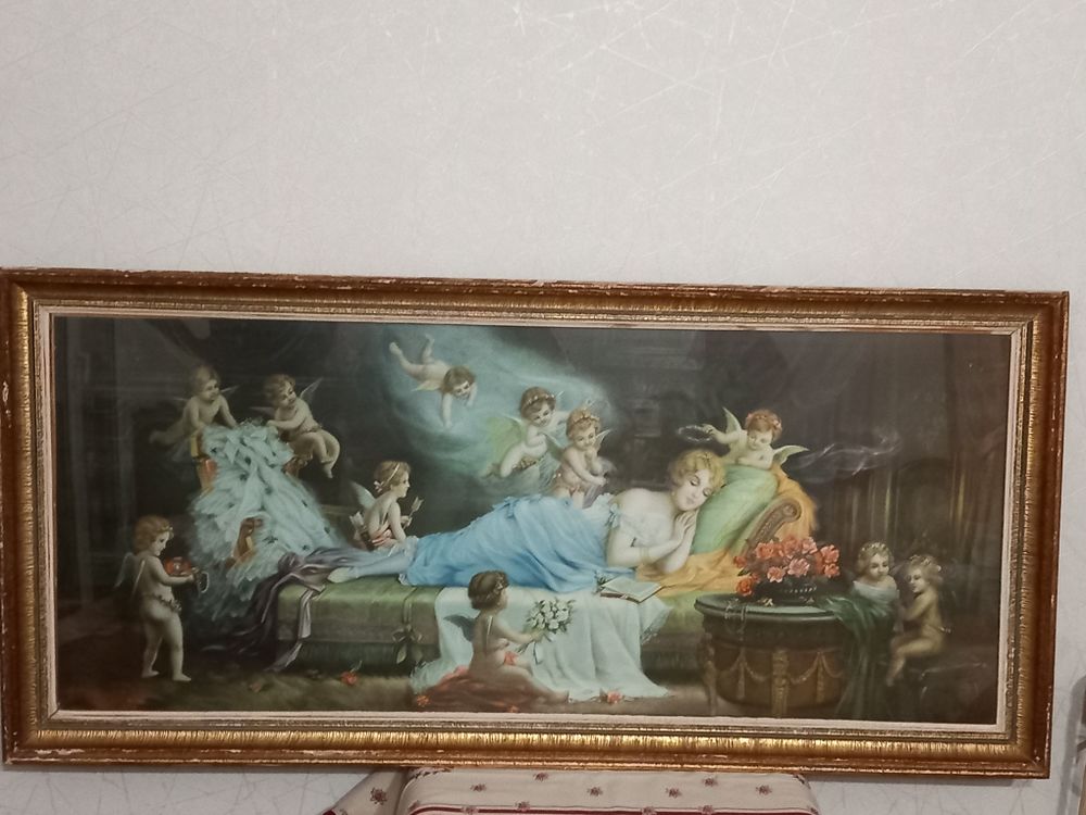 tableau  Le r�ve de la Mari�e  25 Dinsheim-sur-Bruche (67)