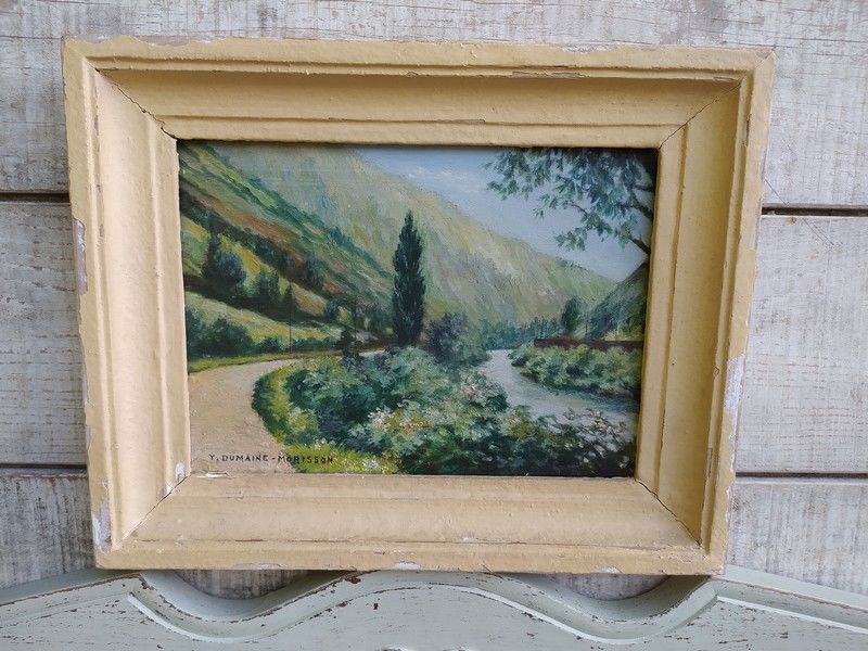 Tableau Route de Bayonne Saint Jean Pied de Port Sign� 70 Saint-Jean-Pied-de-Port (64)