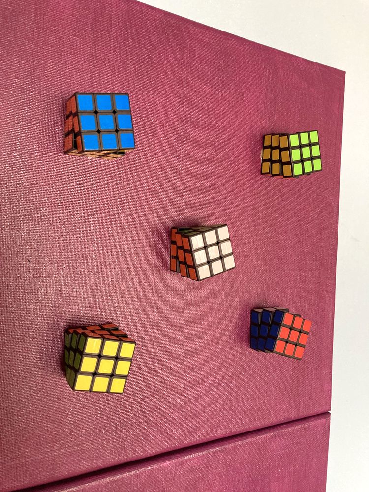 Tableau rubik's cube. 70 Saint-Genis-Laval (69)