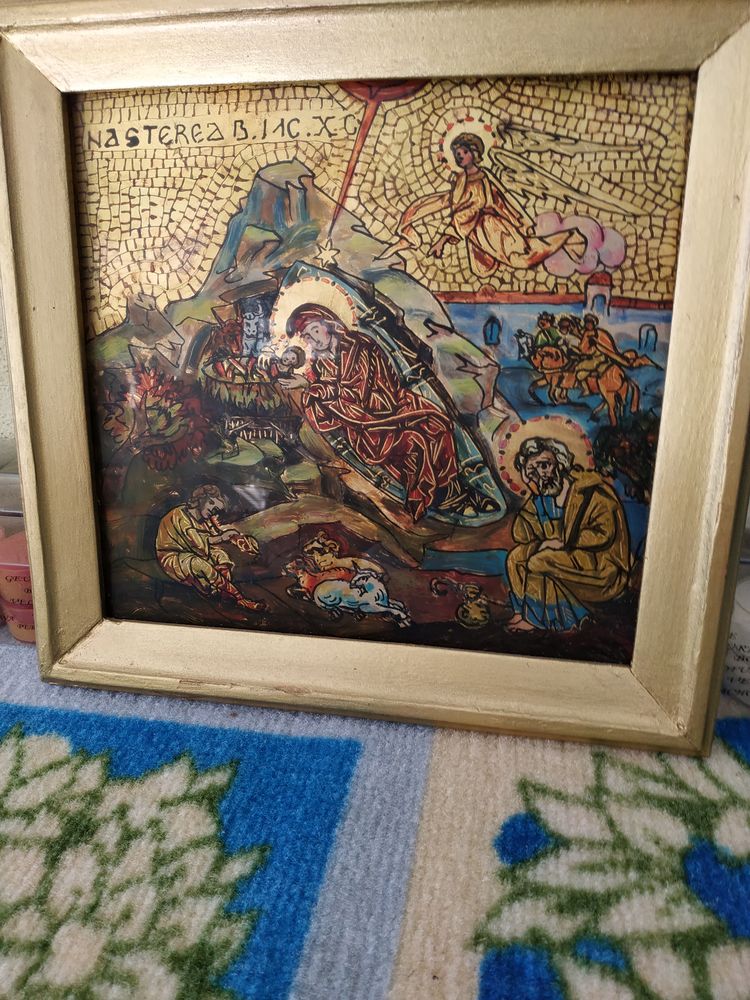 TABLEAU SCENE RELIGIEUSE 20 Varennes-Vauzelles (58)