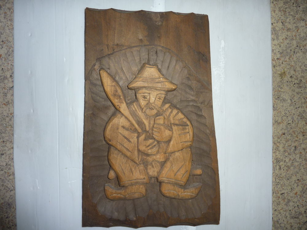 Tableau / sculpture sur bois 12 Pont-Saint-Vincent (54)