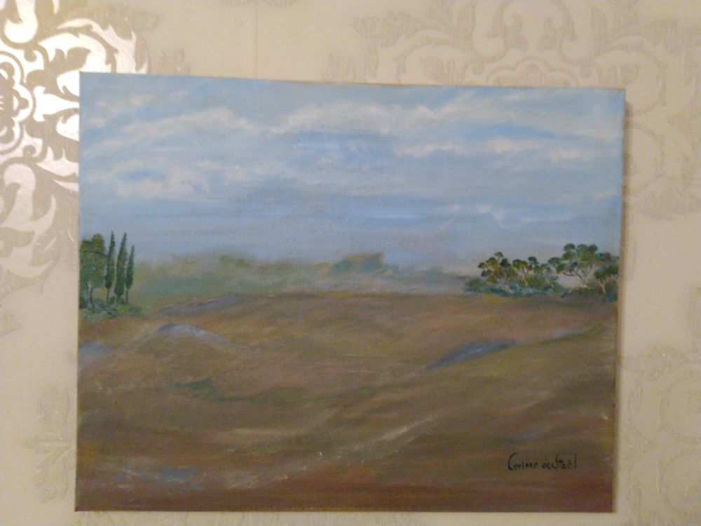 tableau  s�r�nit�  de corinne de sta�l 9 Mitry-Mory (77)