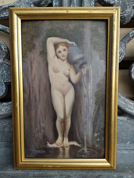 Tableau La Source d'Apr�s Ingres
70 Loches (37)