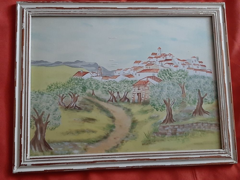 Tableau sous verre 10 Le Lavandou (83)