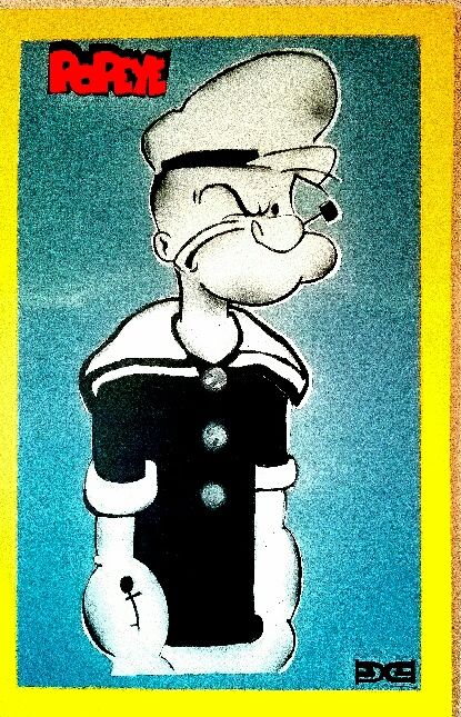 Tableau Street Art / Popeye 100 Chang� (53)