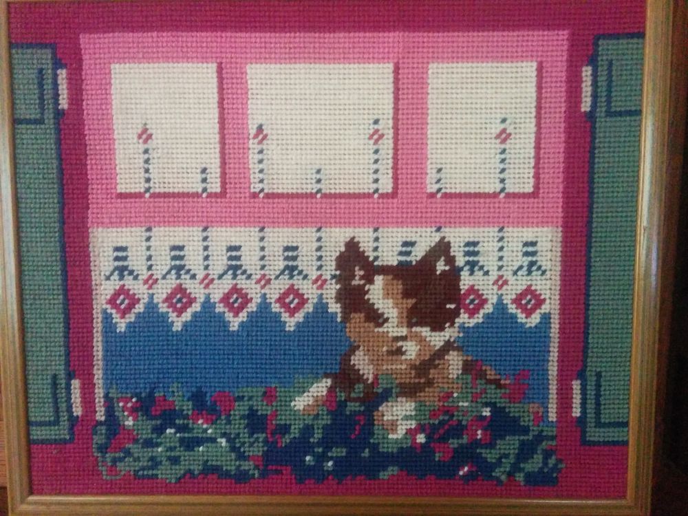 TABLEAU EN TAPISSERIE 20 Noiseau (94)