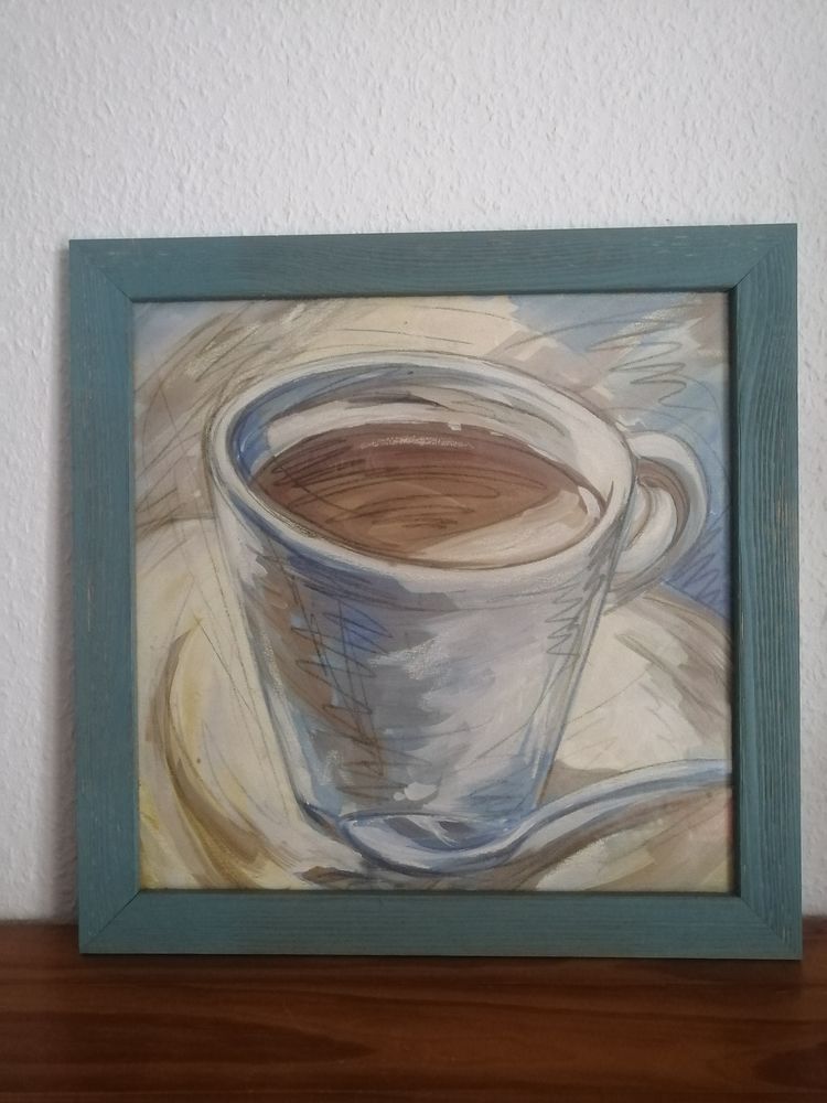 Tableau  tasse de caf�  14 Habsheim (68)