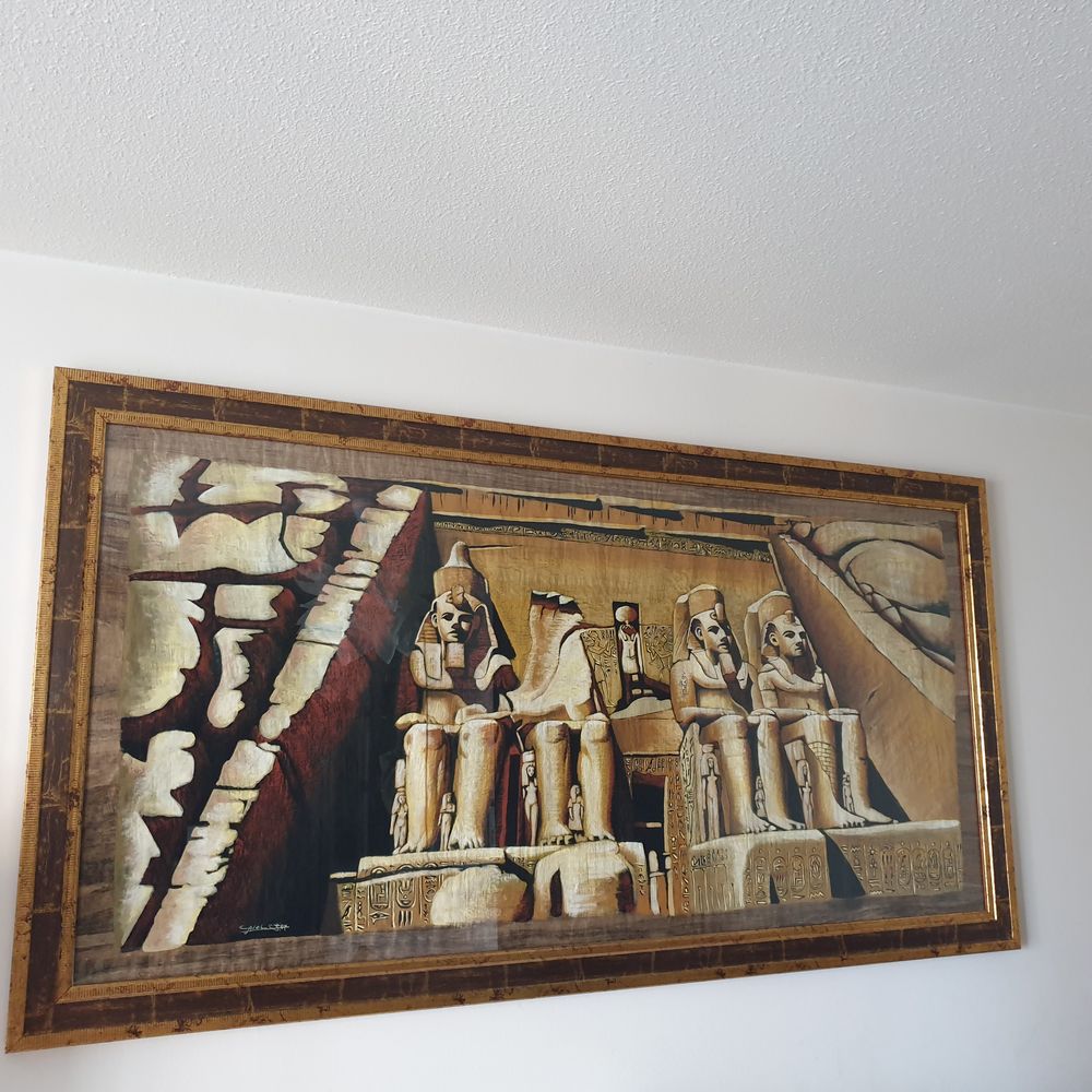 Tableau temple d'Abou Simbel 0 Grenoble (38)