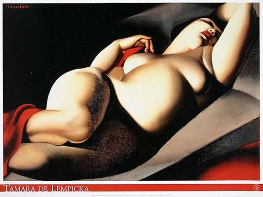 Tableau toile peinture Tamara de Lempicka LA BELLE RAFAELLA 120 Marseille 13 (13)