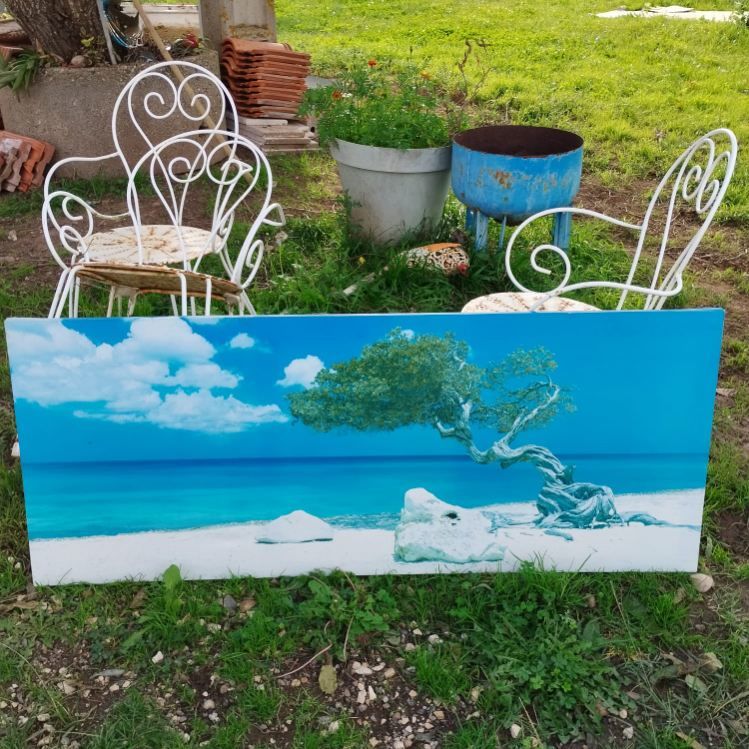 Tableau toile 30 Lafitte-sur-Lot (47)