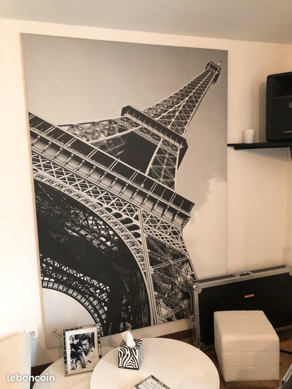 Tableau tour eiffel xxl 50 Belleville (69)