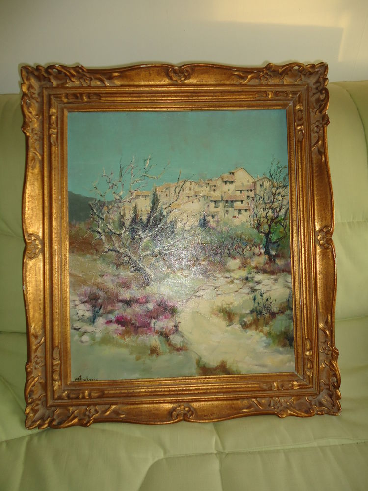 TABLEAU VILLAGE HAUTES ALPES 200 Portiragnes (34)