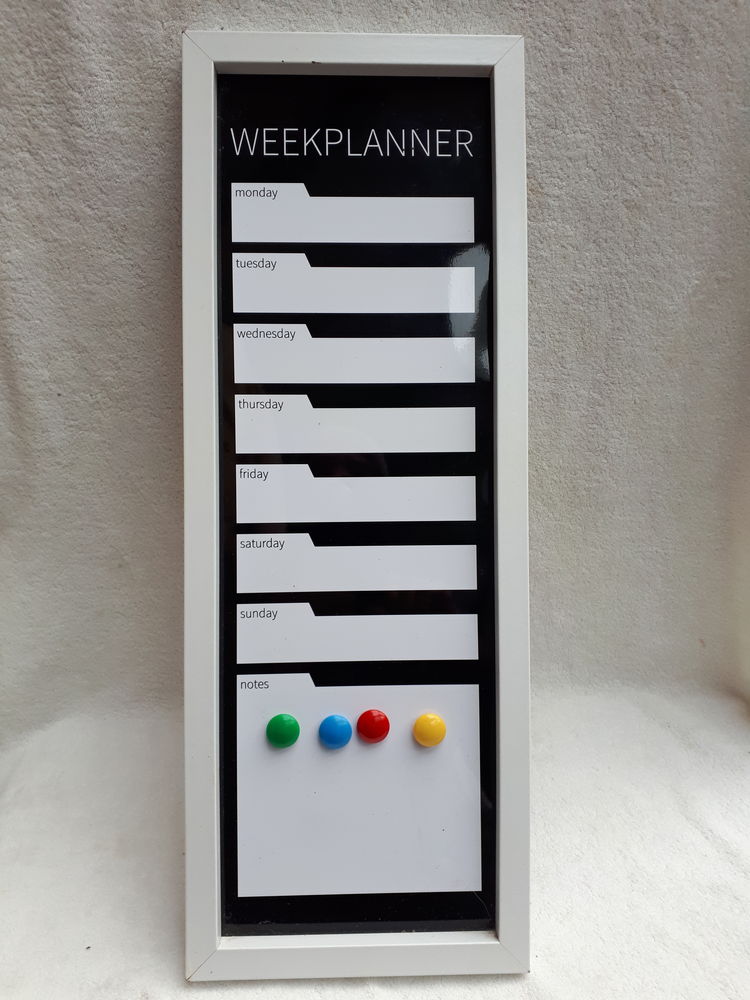 Tableau Weekplanner magn�tique 6 Montigny-Lencoup (77)