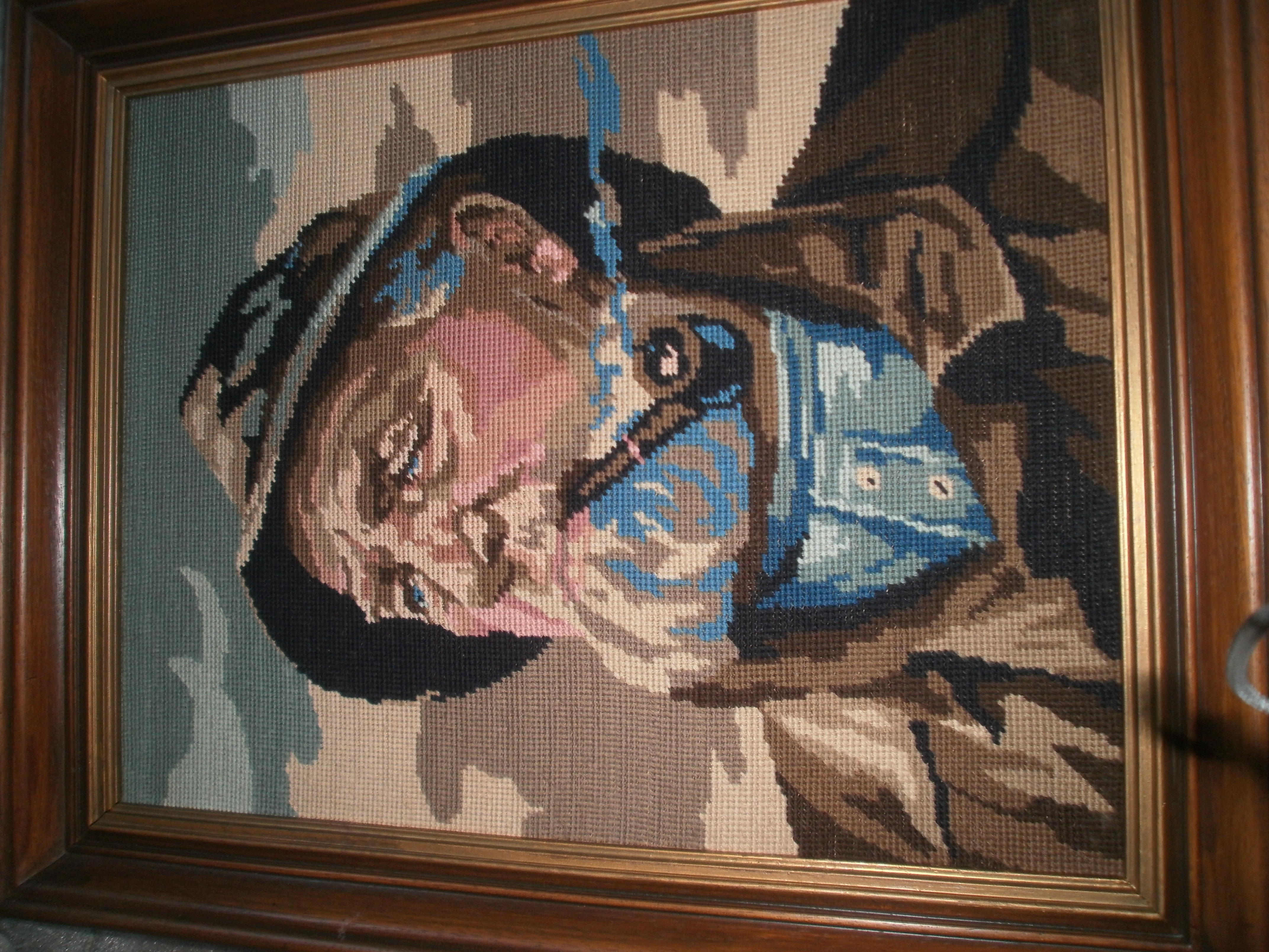 Tableaux canevas fais mains de  mon Arri�re grand m�re 0 Malicorne-sur-Sarthe (72)