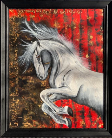 Tableaux d'Art  le cheval Porte Bonheur 0 Versailles (78)