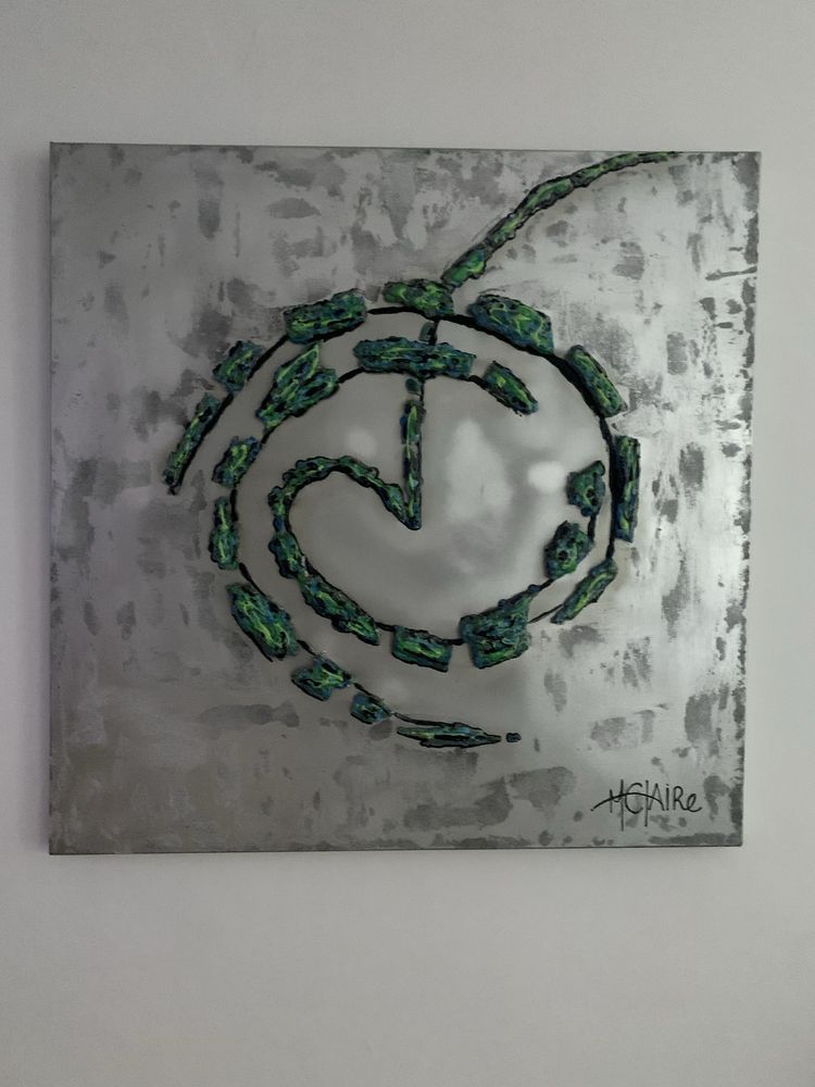 Tableaux contemporains AU CHOIX et grande mosa�que 200 Saint-Laurent-du-Var (06)