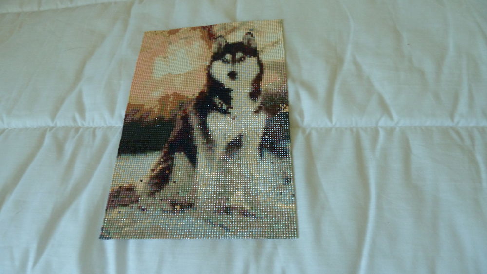  Tableaux Diamants/ Painting .
A mettre sous verre o� avec 30 La Ville-Dieu-du-Temple (82)