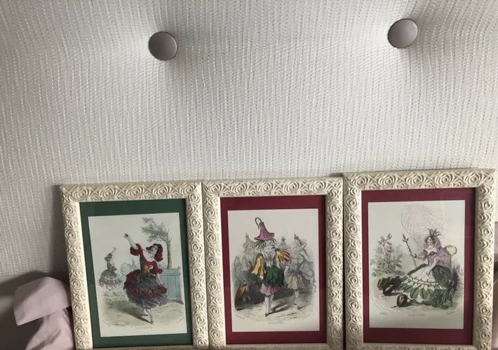 3 tableaux femmes fleurs 30 Saint-Romain-au-Mont-d'Or (69)