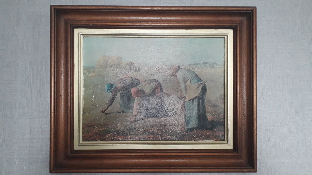 2 tableaux/huiles peintes J.F. MILLET. 35 Flers-en-Escrebieux (59)