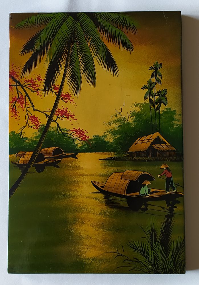 Tableaux laques vietnamiennes. 1200 Le Tampon (97)