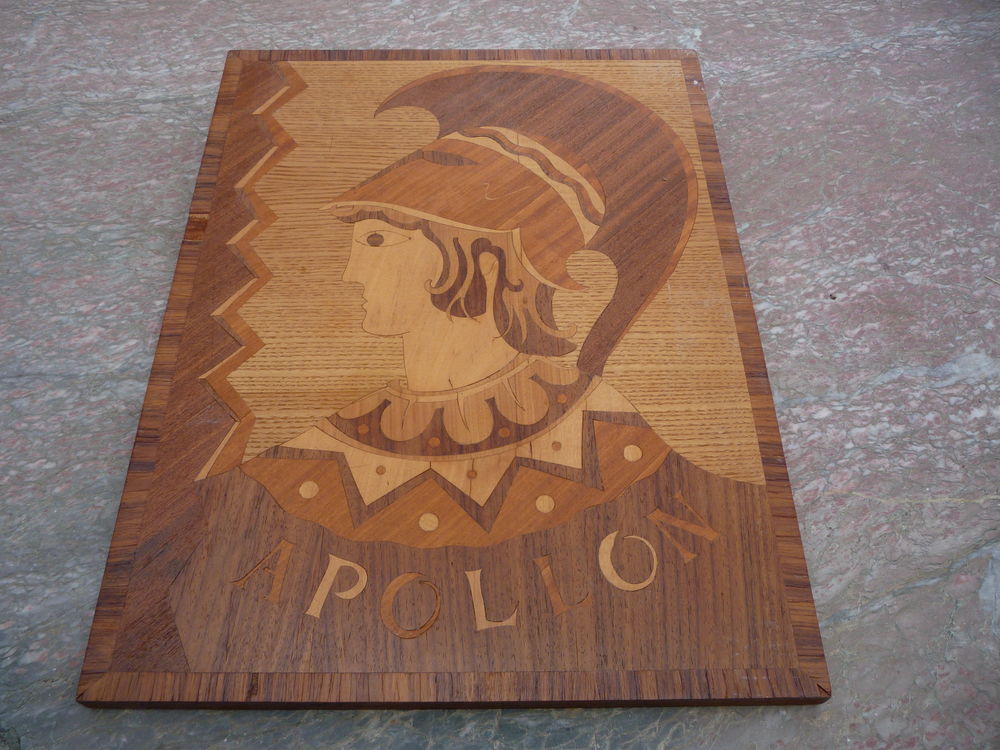 Tableaux  marqueterie Apollon/mythologie Grecque 35 Castres (81)