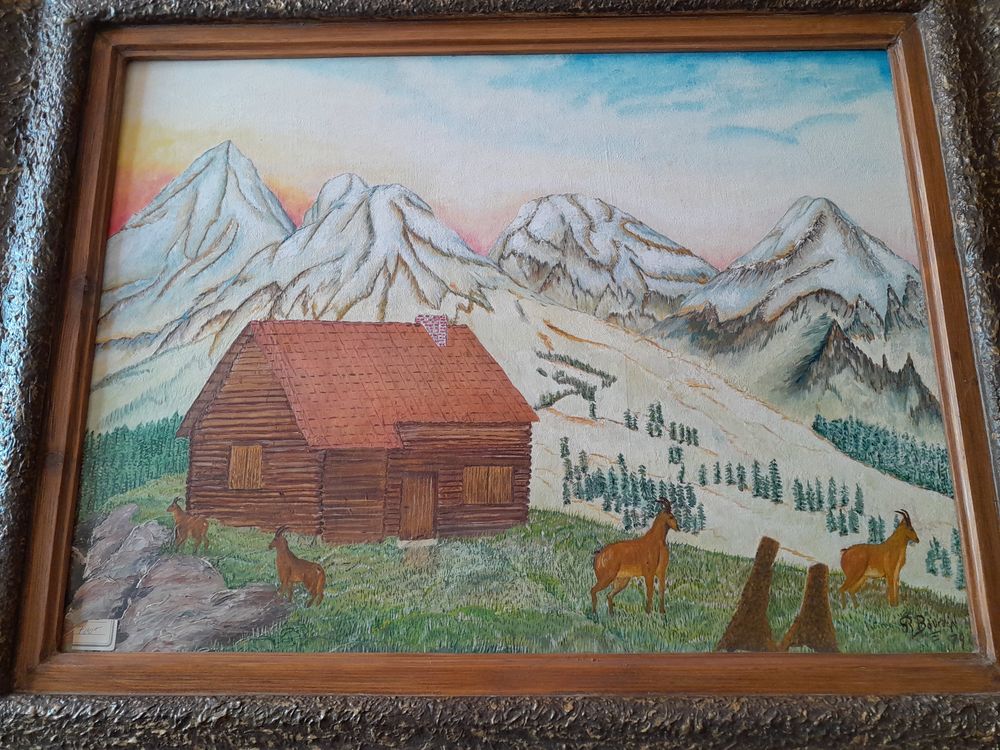 TABLEAUX  DE PEINTRE 0 Bucy-le-Long (02)