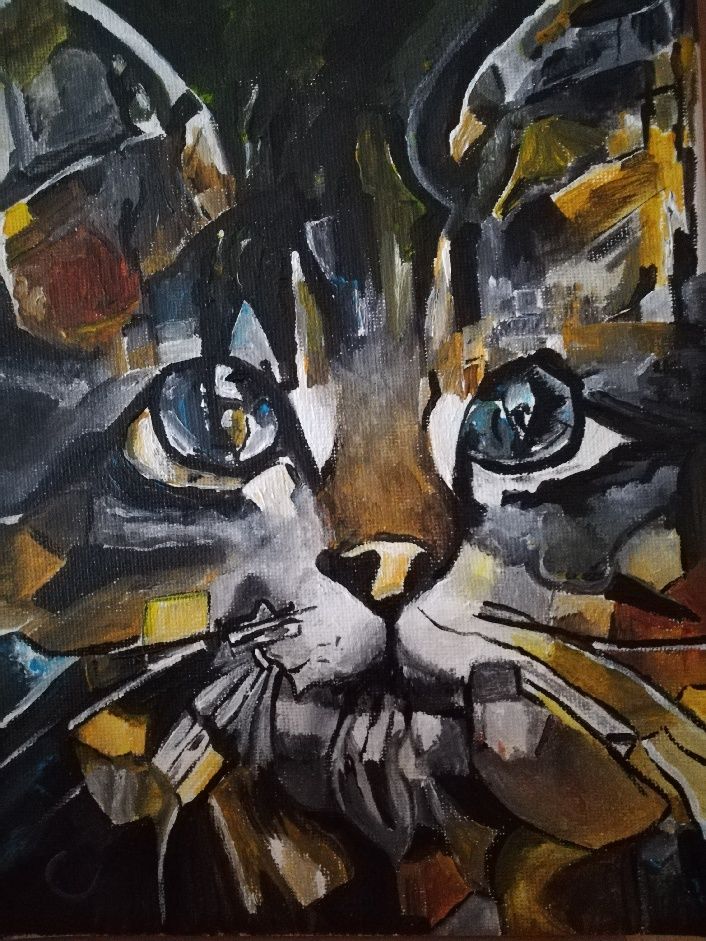 tableaux peinture acrylique format 20x20 / 18x24. 0 La Chapelle-de-Guinchay (71)