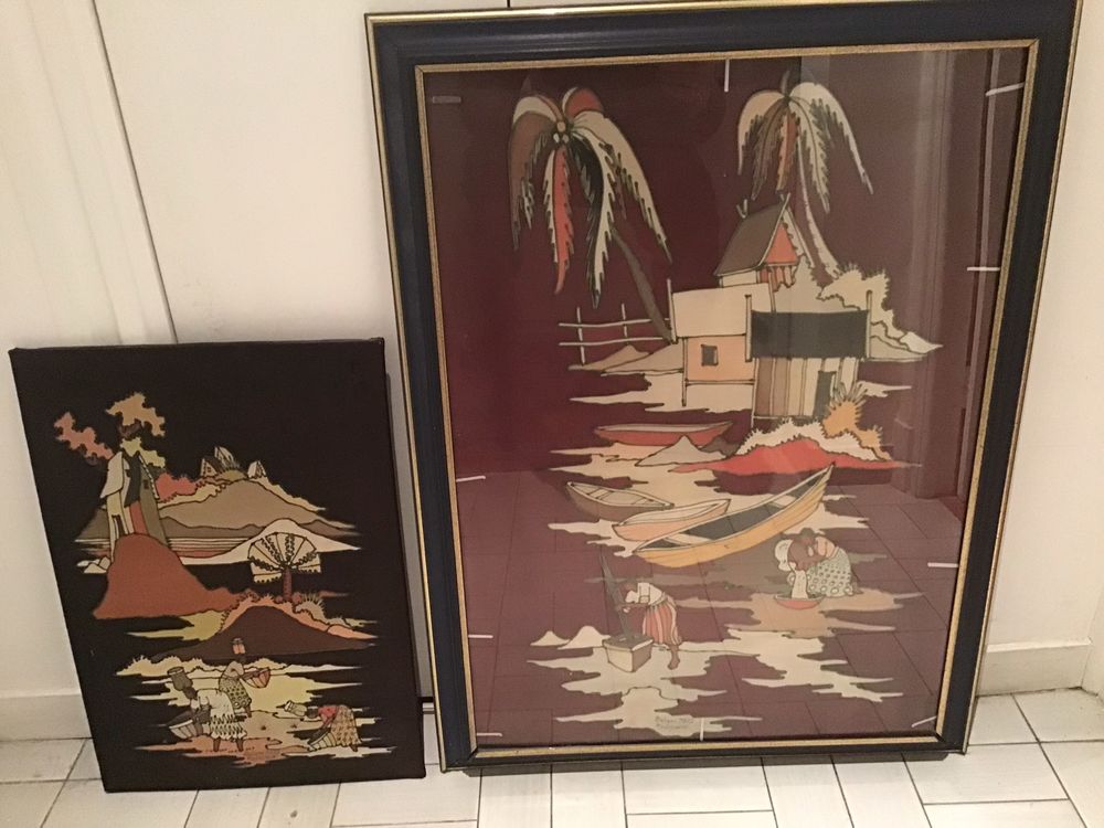 Tableaux peinture sur soie 0 Nice (06)