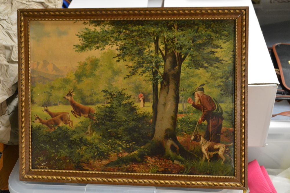 Lot de 2 tableaux sign�s 100 Moissy-Cramayel (77)