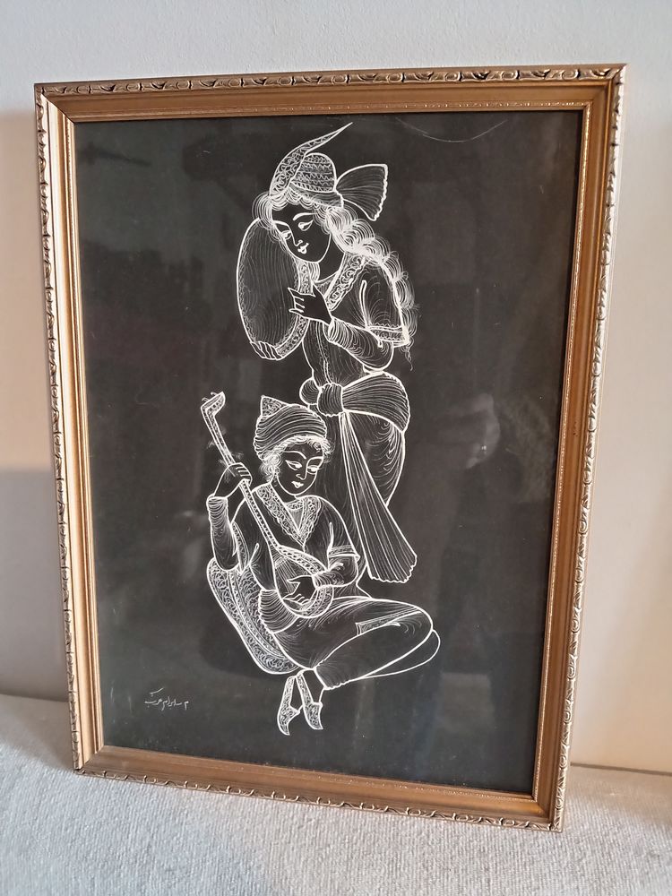 Tableaux traditionnels indiens 12 Montestruc-sur-Gers (32)