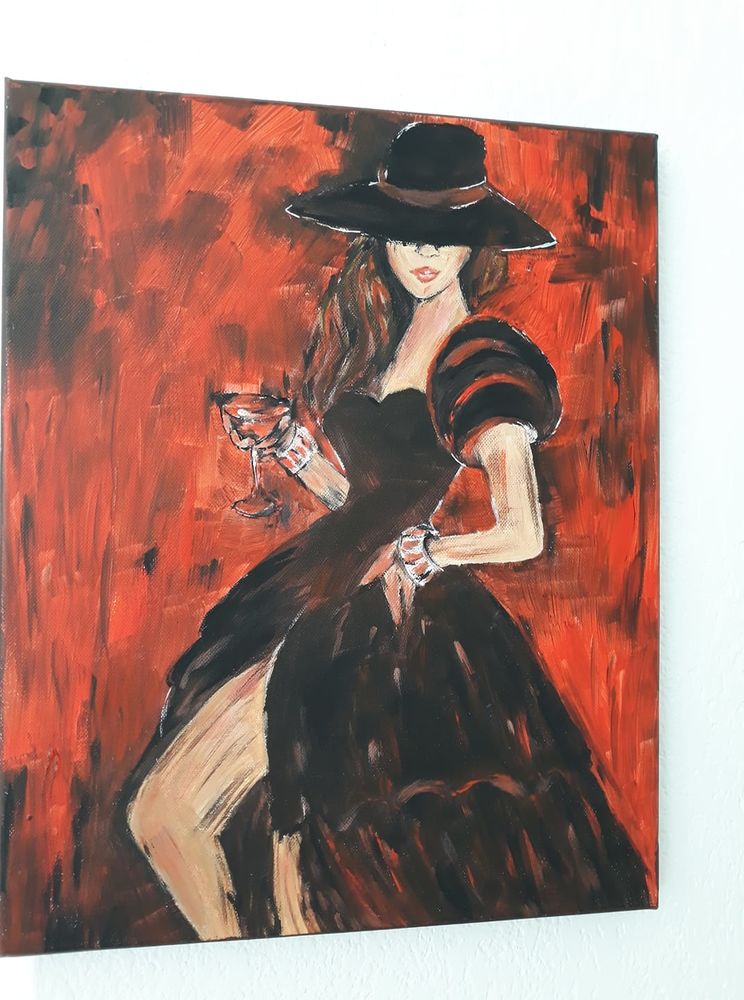 Tableaux triptyque peints � la main peinture acrylique 35 Mandelieu-la-Napoule (06)