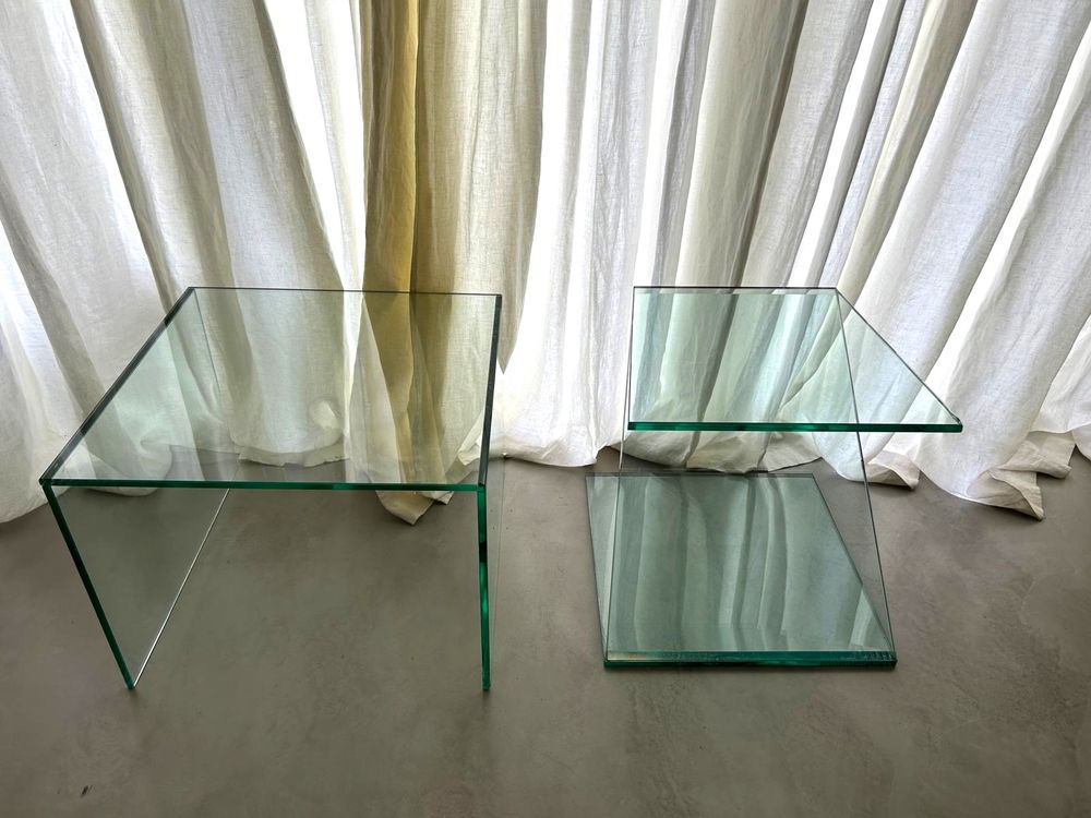 2 tables d'appui en verre 100 Mougins (06)