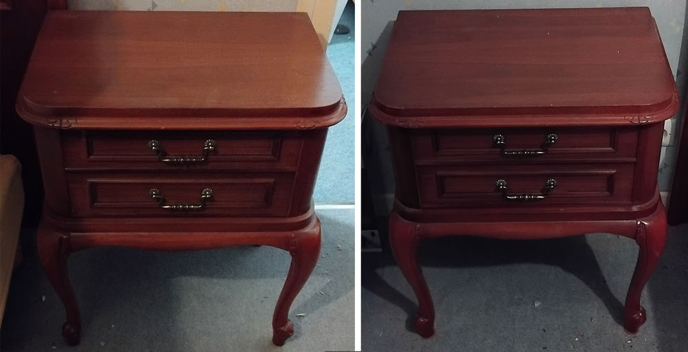 2 tables de chevet vintage 40 Haudainville (55)