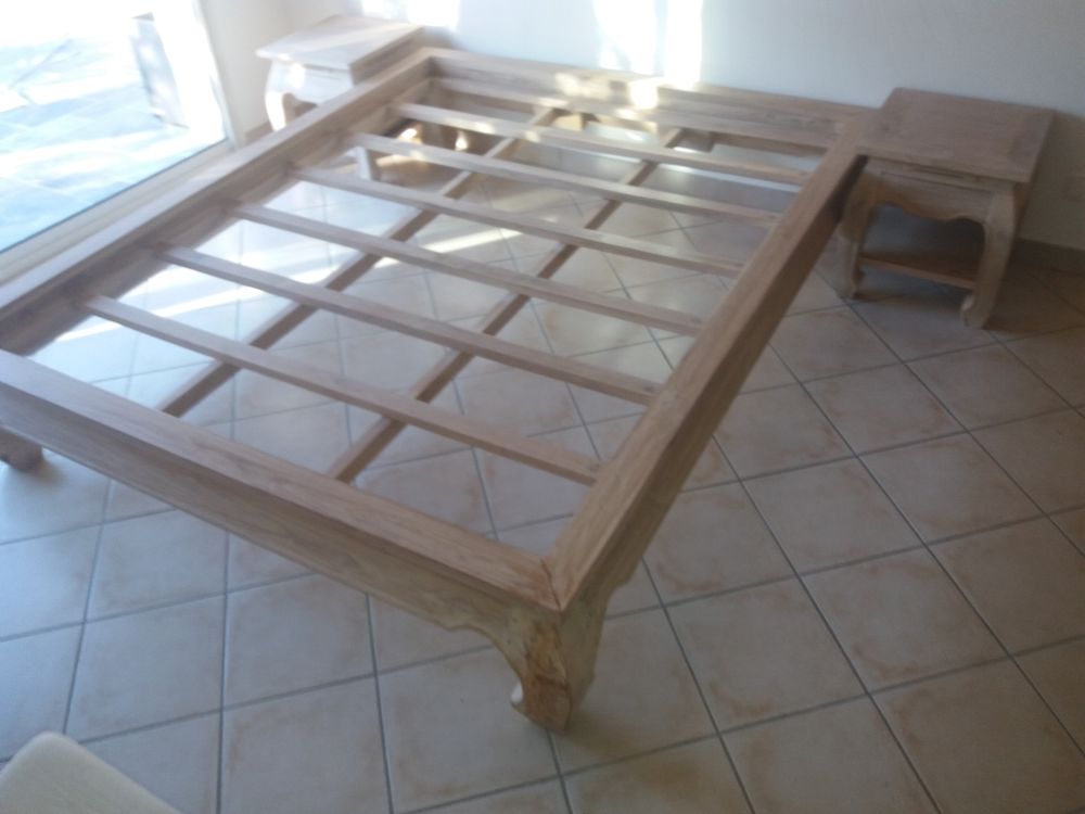 LIT 160*200 + 2 tables de chevet 0 Coudoux (13)