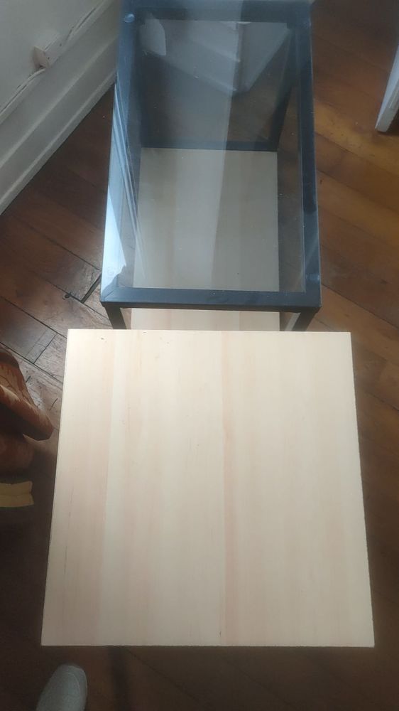 Tables gigognes stratifi� et verre 25 Lyon 7 (69)