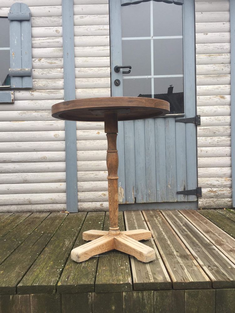 3 tables rondes bois - Henri Julien 0 Rouvroy (62)