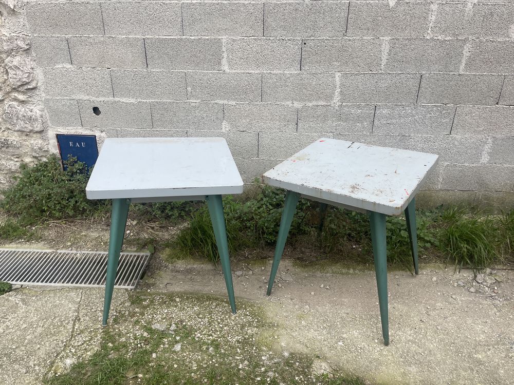 Lot de 2 tables TOLIX 580 Cassis (13)