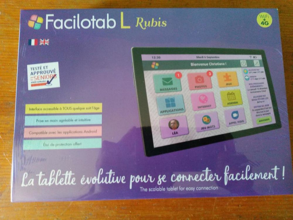 Tablette Facilotab L Rubis (Neuve) 265 Ardoix (07)