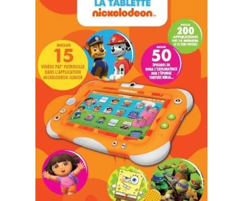 Tablette Neuve Nickelodeon Vid�ojet exclusif sous emballage 30 Paris 15 (75)